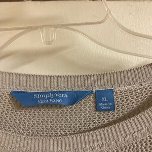 Grey Vera Wang Sweater Dress